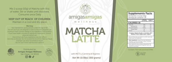 AMIGAS AMIGAS MATCHA LATTE