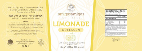 AMIGAS AMIGAS WELLNESS COLLAGEN LIMONADE